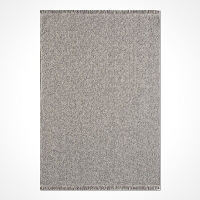 Gri Bukle Örme Modern Kilim BR005 - 1